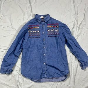 Vintage Maggie & Max Denim Shirt